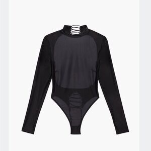 Savage X Fenty Savage Not Sorry Long-Sleeve Open Back Teddy